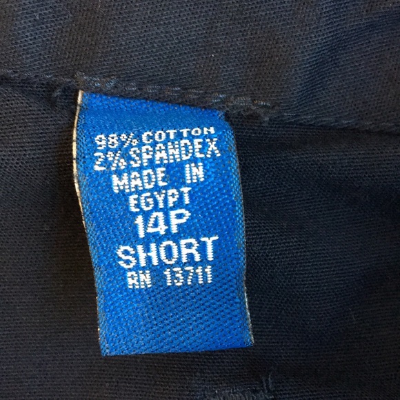 Karen Scott Sport Navy Trousers, 14P - Picture 6 of 7